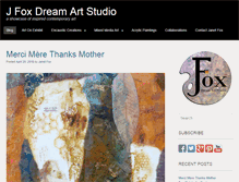 Tablet Screenshot of jfoxdreamart.com